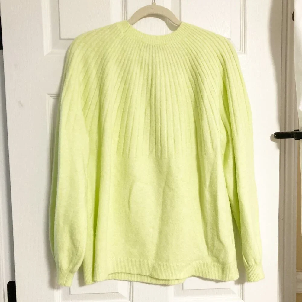 Loft Modern Ribbed Sweater NWOT Size XL - Picture 4 of 8